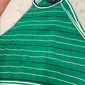 Forever 21 Green Crop Top